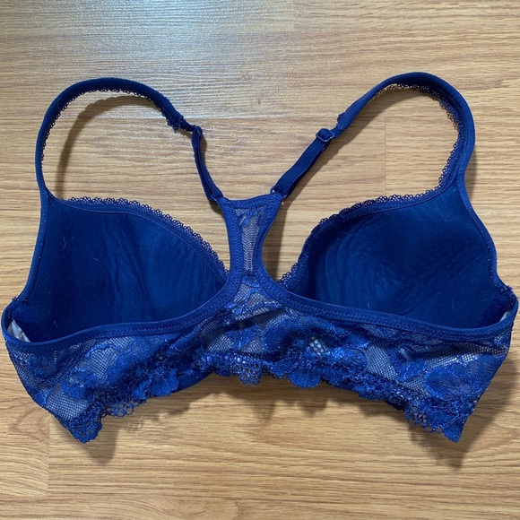 ❤️ Victoria’s Secret Body By Victoria Racerback Demi Lace Bra 34C - Picture 4 of 8